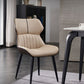 Modern Home Dining Side Chair Leather Armless Dining Chairs (Set of 2) Clearhalo ' kitchen&dining_furn' 'Dining Chairs' 'Dining Tables & Seating' 'dining_chair' 'furn' 'furn_dining_chair' 'Furniture' 'furniture_dining_chair' 'Kitchen & Dining Furniture' 'kitchen' 1200x1200_54e50c97-5441-4388-bc89-5edf3a3b60e4