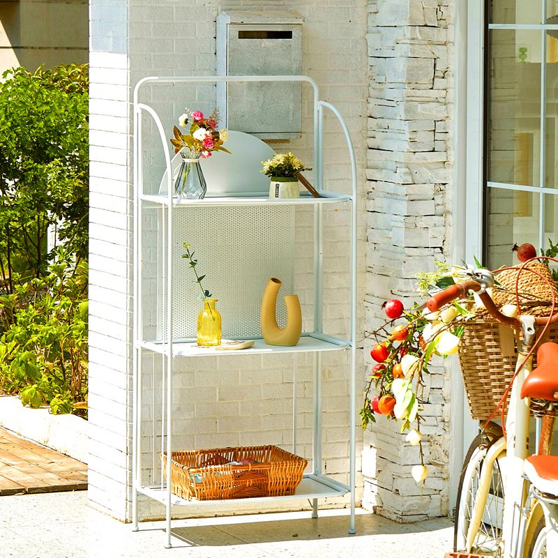 Moderne stijl boekenkast etagere open back metal boekenplank voor thuis