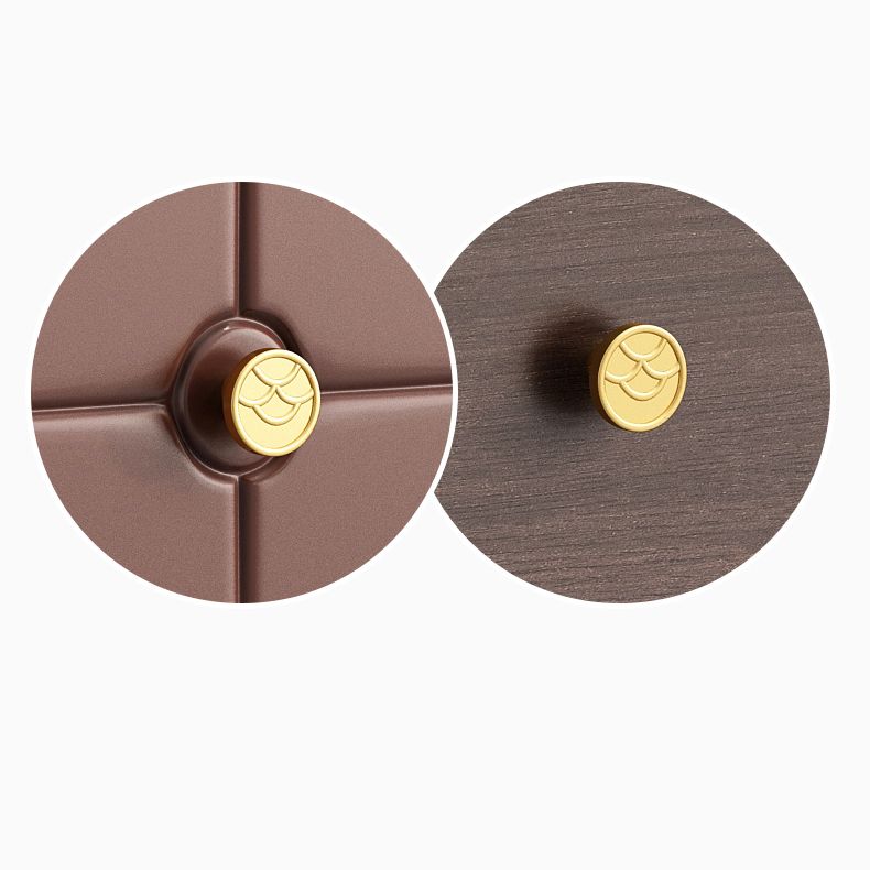 15.5 "D retro stijl bruine opbergkast woonkamer dressoir met laden