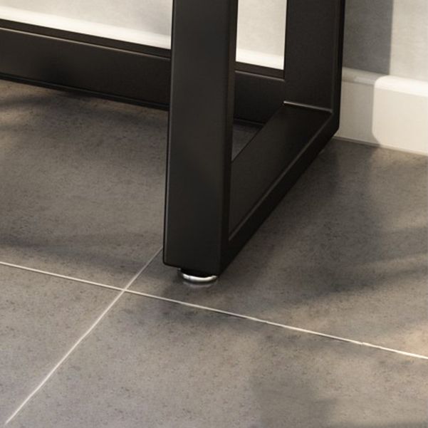 Scrivania in legno massiccio di scrittura industriale a forma di oro