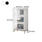 11.81"W Bookcase Glam Style Shelf Bookcase for Home and Office with Door Clearhalo 'Bookcases' 'furn' 'furn_bookcases' 'Furniture' 'furniture_bookcases' 'kitchen' 'kitchen_bookcases' 'Living Room Furniture' 'Office Furniture' 1200x1200_54f6db29-c275-47c9-a692-d55868ce1974