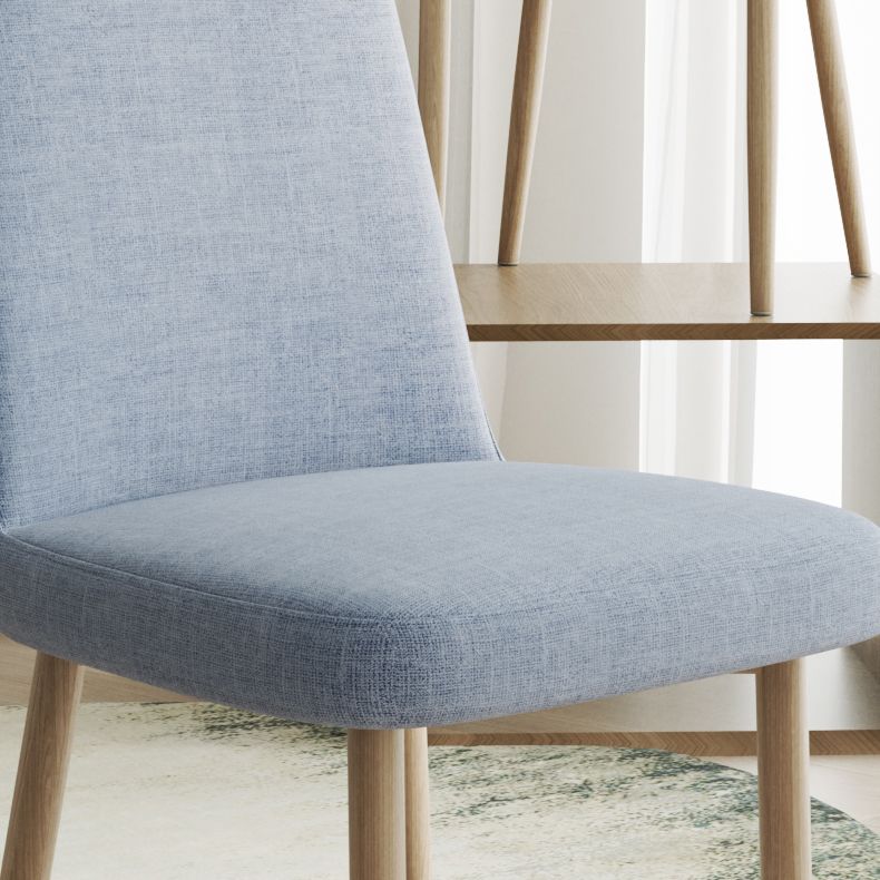 Fabric Dining Side Chairs Glam Style Parsons Chair of 16'' Wide for Kitchen Clearhalo ' kitchen&dining_furn' 'Dining Chairs' 'Dining Tables & Seating' 'dining_chair' 'Furniture' 'furniture_dining_chair' 'Kitchen & Dining Furniture' 'kitchen' 1200x1200_54fa50c4-baee-4294-939e-51e687670ff3