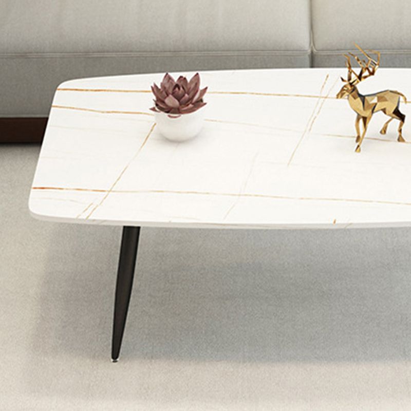 Rectangle Slate Coffee Table Glam 4 Legs Coffee Cocktail Table Clearhalo 'Coffee & Accent Tables' 'Coffee Tables' 'coffee_tables' 'furn' 'furn_coffee_tables' 'Furniture' 'Living Room Furniture' 1200x1200_54faf2a3-2ae7-497d-bd07-917092c461b1