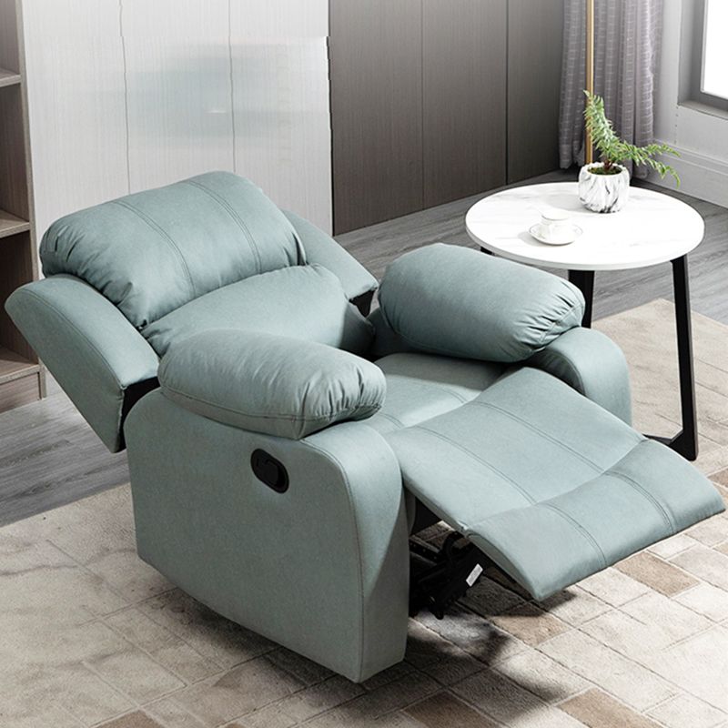 Tradizionale poltrone manuale in pelle 34,3 'sedia a base di reclinabile a base girevole