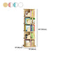 Scandinavian Style Bookshelf Closed Back Solid Wood Bookcase for Home Study Room Clearhalo 'Bookcases' 'furn' 'furn_bookcases' 'Furniture' 'furniture_bookcases' 'Office Furniture' 1200x1200_54fb52e9-a95e-4e4b-9510-50c9c85a1784