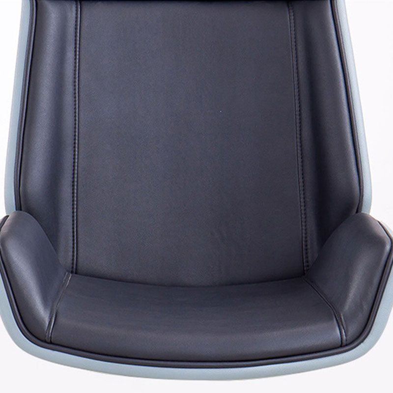 Fixes Waffenstuhl mit hoher zurückhaltender Ergonomic Leder Office Stuhl