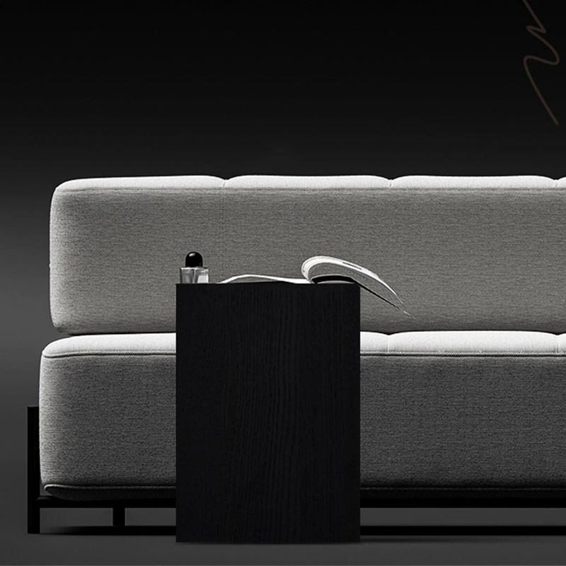 Contemporary Wood End Table Rectangular C-shape Sofa Side Accent Table Clearhalo 'Coffee & Accent Tables' 'End & Side Tables' 'end_side_tables' 'furn' 'furn_end_side_tables' 'Furniture' 'Living Room Furniture' 1200x1200_54fc53c8-b7d3-4e40-83e1-f8e9320986df