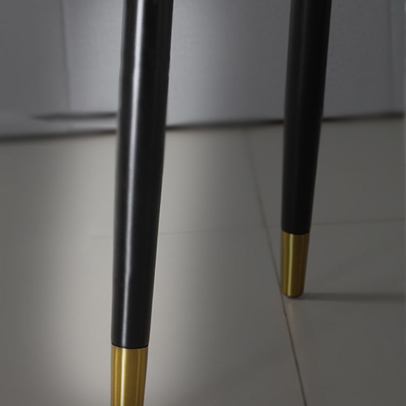 Glam Wood Dining Armless Chairs Velvet Dining Chairs for Restaurant Use Clearhalo ' kitchen&dining_furn' 'Dining Chairs' 'Dining Tables & Seating' 'dining_chair' 'furn' 'furn_dining_chair' 'Furniture' 'furniture_dining_chair' 'Kitchen & Dining Furniture' 'kitchen' 1200x1200_5500501d-03fb-4022-ae2e-72cb2a8bb240