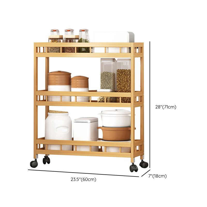 Etagere Contemporary Bookshelf Vertical Open Bamboo Shelf Bookcase for Home Clearhalo 'Bookcases' 'furn' 'furn_bookcases' 'Furniture' 'Office Furniture' 1200x1200_550077b6-4846-471a-b78f-72db3a9b1fc1