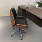 Mid Back Computer Desk Chair with Padded Arms Contemporary Office Chair with Metal Frame Clearhalo 'furn' 'furn_office_chair' 'Furniture' 'furniture_office_chair' 'Office Chairs' 'Office Furniture' 'office_chair' 1200x1200_550313db-7883-4a59-a822-f460cae807be