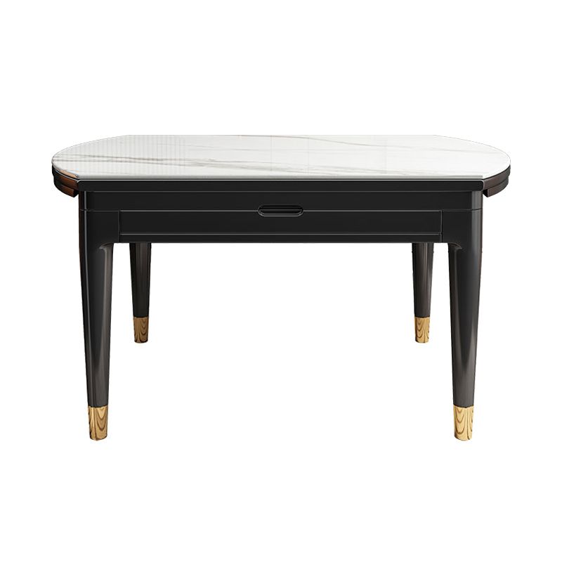 Sintered Stone Extendable Round Table for Restaurant Modern Dining Table with 4 Legs Clearhalo ' dining_table' 'Dining Tables & Seating' 'Dining Tables' 'furn' 'furn_dining_table' 'Furniture' 'furniture_dining_table' 'Kitchen & Dining Furniture' 'kitchen&dining_furn' 'kitchen' 'kitchen_dining_table' 1200x1200_5509ff52-d3ca-4dbf-920f-256d3e2e2833