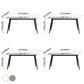 Sintered Stone Modern Dining Table Rectangle Table with 4 Legs for Home Clearhalo ' dining_table' 'Dining Tables & Seating' 'Dining Tables' 'furn' 'furn_dining_table' 'Furniture' 'furniture_dining_table' 'Kitchen & Dining Furniture' 'kitchen&dining_furn' 'kitchen' 'kitchen_dining_table' 1200x1200_550bad2f-eda6-4856-a4b6-db79a1ac0bf7