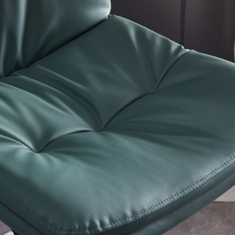 Sgabello da bar sul backrest girevole regolabile contemporaneo con poggiapiedi