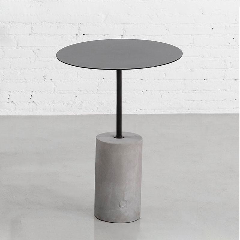 Mid-Century Modern Pedestal Metal Coffee Table Round Top Shape Cocktail Table Clearhalo 'Coffee & Accent Tables' 'Coffee Tables' 'coffee_tables' 'furn' 'furn_coffee_tables' 'Furniture' 'Living Room Furniture' 1200x1200_5512b60b-6d06-4283-a9c3-0a474602a6c8