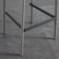 Contemporary Metal Bar Stool Backrest Counter Stool for Living Room