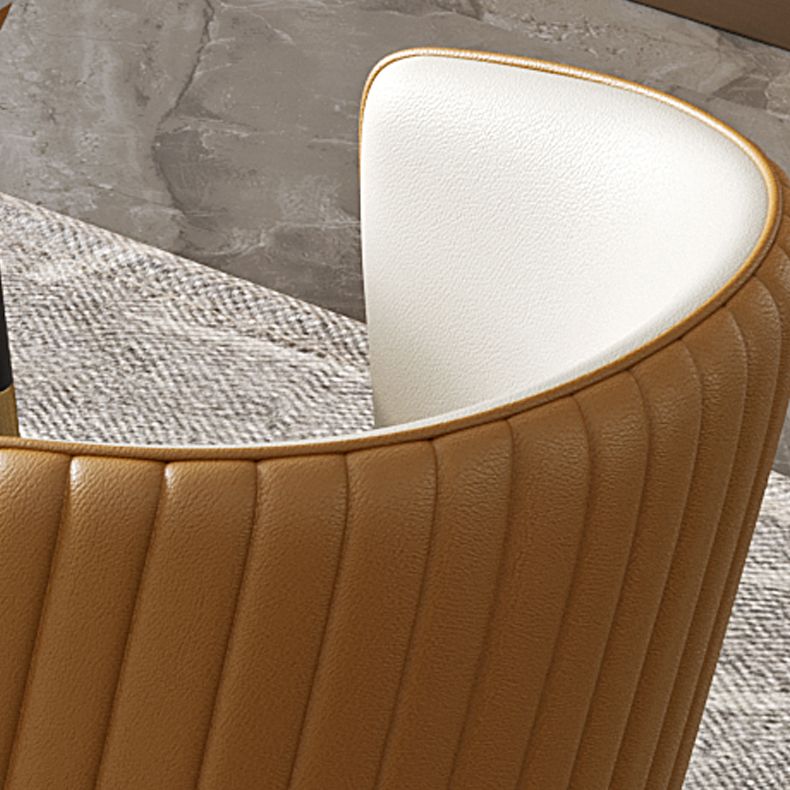 Sillas de comedor de estilo glamorbla nórdico sillas laterales sin brazos con patas de madera