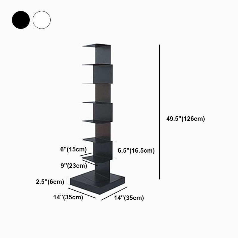 Onzichtbare boekenplank hedendaagse stijl gesloten terug boekenkast voor thuis en kantoor