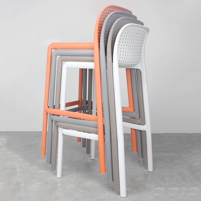 Scandinavian Plastic Kitchen Dining Room Stool Low Back Armless Bar Stool Clearhalo 'Bar Furniture' 'Bar Stools' 'bar_stools' 'furn' 'furn_bar_stools' 'furniture_bar_stools' 'Kitchen & Dining Furniture' 'kitchen&dining_furn' 'kitchen' 'kitchen_furn' Furniture' 1200x1200_551d30e0-6890-48ef-b4d8-d448c19dbe89