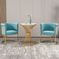 Nordic Arms Included with Goldtone Legs Fixed Back Accent Armchair Clearhalo 'Accent Chairs' 'accent_chairs' 'Chairs & Seating' 'furn' 'furn_accent_chairs' 'Furniture' 'Living Room Furniture' 1200x1200_551f8746-ff1b-4f3a-9bb3-e412ccbd03dd