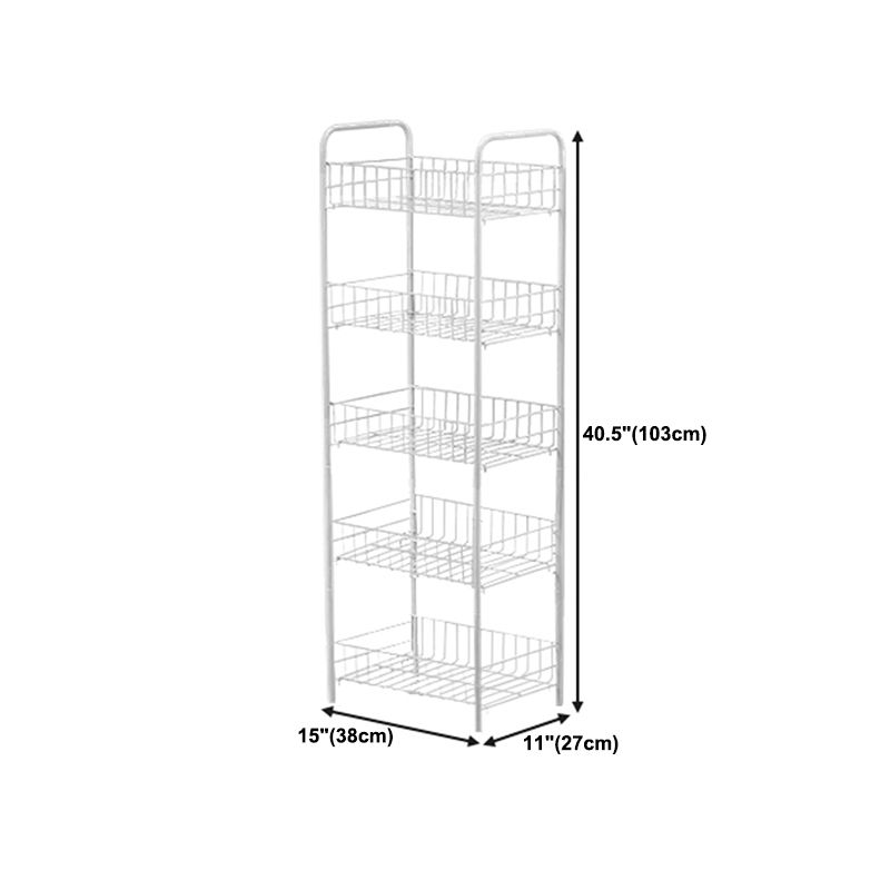 10.63 "W Bookshelf Bookcase de estilo contemporáneo para la oficina de la sala de estudio en el hogar