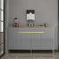 Glam Style Sideboard Gray Dining Sideboard Buffet for Living Room and Kitchen Clearhalo 'buffet_sideboard' 'Buffets & Sideboards' 'furn' 'furn_buffet_sideboard' 'Furniture' 'Kitchen & Dining Furniture' 1200x1200_5520d35f-480c-4da2-b3f1-88f54671d046