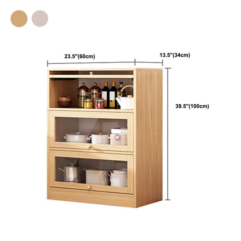 Sideboard in legno ingegnerizzato del server moderno con porta per soggiorno