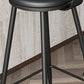 Modern Backrest Armless Counter Stool Iron Bar Stool with Leather Cushion for Dining Room Clearhalo 'Bar Furniture' 'Bar Stools' 'bar_stools' 'furn' 'furn_bar_stools' 'Furniture' 'Kitchen & Dining Furniture' 1200x1200_5524fa6f-55d9-4ff3-bd89-3bea134cd771
