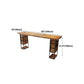 Rectangle Wood Bar Table Contemporary Bar Table with Sled Base Clearhalo 'Bar Furniture' 'Bar Tables' 'bar_tables' 'furn' 'furn_bar_tables' 'Furniture' 'furniture_bar_tables' 'Kitchen & Dining Furniture' 1200x1200_552ab458-a725-408c-9950-6038e708312f