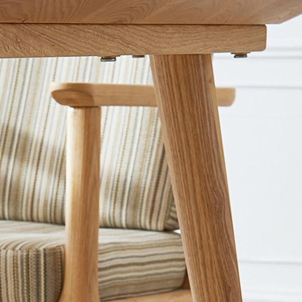 Glam Solid Wood Khaki Dining Table Rectangle Shape Standard Dining Table for Kitchen Clearhalo ' dining_table' 'Dining Tables & Seating' 'Dining Tables' 'furn' 'furn_dining_table' 'Furniture' 'furniture_dining_table' 'Kitchen & Dining Furniture' 'kitchen&dining_furn' 'kitchen' 'kitchen_dining_table' 1200x1200_552ac11e-aa55-43ce-abbc-46df94c216c7