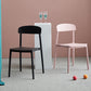 Contemporary Home Side Chair Open Back Plastic Stackable Dining Room Chair Clearhalo ' kitchen&dining_furn' 'Dining Chairs' 'Dining Tables & Seating' 'dining_chair' 'Furniture' 'furniture_dining_chair' 'Kitchen & Dining Furniture' 'kitchen' 1200x1200_552cab9f-ff94-4494-b659-169db7b4240a