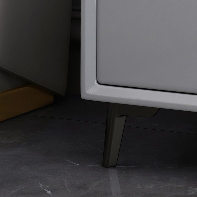 Modern Imitation Wood Nightstand 2-Drawer Storage 18 Inch H Night Table with Legs Clearhalo 'Bedroom Furniture' 'furn' 'furn_night_stand' 'Furniture' 'night_stand' 'Nightstands' 1200x1200_552dbbb5-d8a6-44f9-ac52-38cc90c4384b