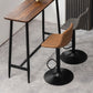 Industrial Style Bar-stool Leather Seat with Low Back for Kitchen Bar Clearhalo 'Bar Furniture' 'Bar Stools' 'bar_stools' 'furn' 'furn_bar_stools' 'furniture_bar_stools' 'Kitchen & Dining Furniture' 'kitchen&dining_furn' 'kitchen' 'kitchen_furn' Furniture' 1200x1200_5532baa6-3798-4754-803f-8443f74be496
