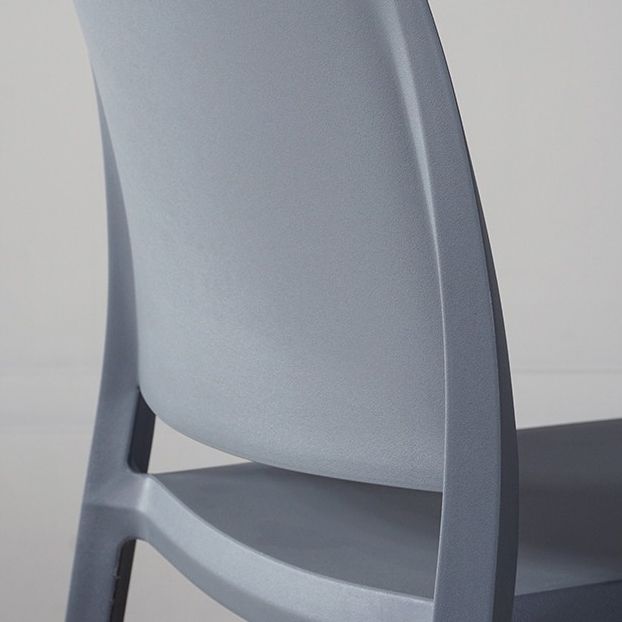 Nordic Style Armless Plastic Dining Room Chairs Open Back Dining Side Chair Clearhalo ' kitchen&dining_furn' 'Dining Chairs' 'Dining Tables & Seating' 'dining_chair' 'furn' 'furn_dining_chair' 'Furniture' 'furniture_dining_chair' 'Kitchen & Dining Furniture' 'kitchen' 1200x1200_5533d960-9a72-4abe-8677-58d53bd2e9b3