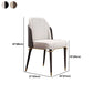 Parsons Dining Accent Chair Glam Armless Dining Chairs for Home Clearhalo 'Dining Chairs' 'Dining Tables & Seating' 'dining_chair' 'furn' 'furn_dining_chair' 'Furniture' 'Kitchen & Dining Furniture' 1200x1200_5533f93b-c3ef-4a3d-b67e-7a2cfd8c7be9