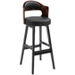 Leather Indoor Counter Stools Industrial Wood Bar Stools with Round Seat Clearhalo 'Bar Furniture' 'Bar Stools' 'bar_stools' 'furn' 'furn_bar_stools' 'furniture_bar_stools' 'Kitchen & Dining Furniture' 'kitchen&dining_furn' 'kitchen' 'kitchen_furn' Furniture' 1200x1200_5533fb51-c993-460b-bb28-323f1230d45a