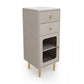 Glam Combo – commode de rangement verticale en pierre, commode pour chambre à coucher