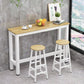 Contemporary Bar Dining Table Rectangle Bar Table with Trestle Base Clearhalo 'Bar Furniture' 'Bar Tables' 'bar_tables' 'furn' 'furn_bar_tables' 'Furniture' 'furniture_bar_tables' 'Kitchen & Dining Furniture' 1200x1200_5538884f-8be2-42b1-af71-db2f7ff37f4e