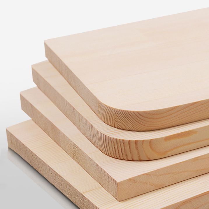 Table à manger ronde Piède moderne Tableau fixe fixe de bois massif