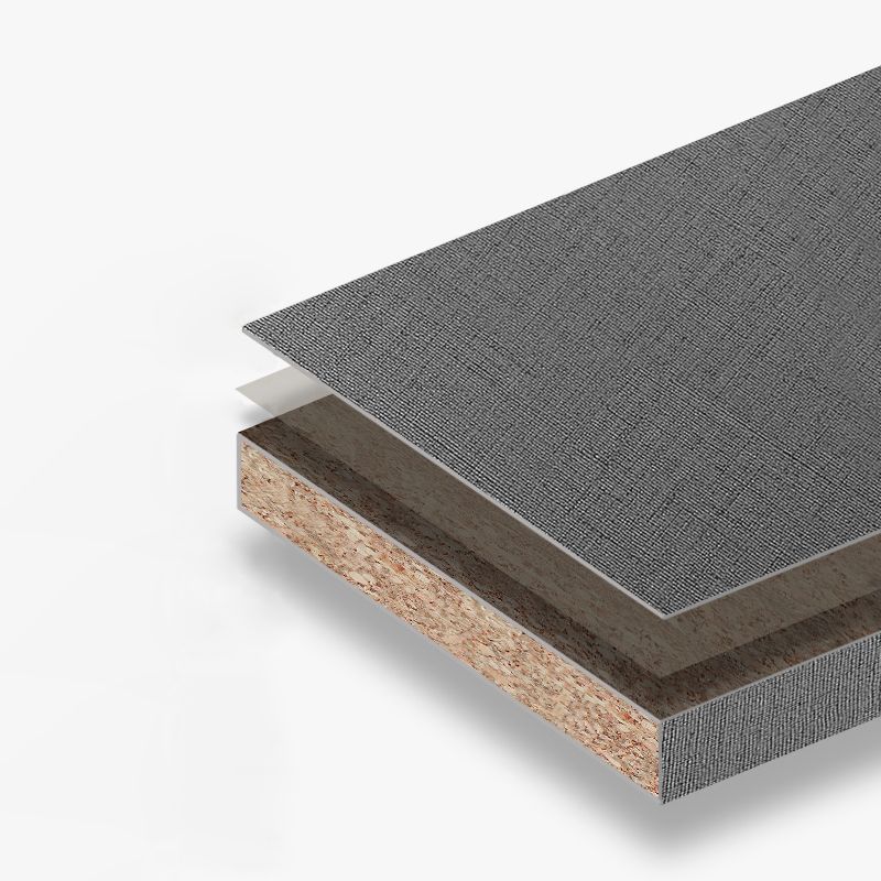 Armario de acabado espejo Armario de madera de ingeniería con cajón