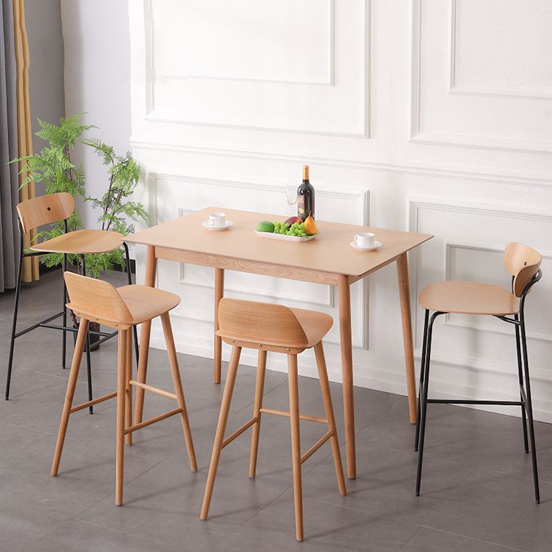 Low Back Metal Indoor Barstool Industrial Black Tall Stool with Wood Seat 1 Piece Clearhalo 'Bar Furniture' 'Bar Stools' 'bar_stools' 'furniture_bar_stools' 'Kitchen & Dining Furniture' 'kitchen&dining_furn' 'kitchen' 'kitchen_furn' Furniture' 1200x1200_553df98c-6c6f-460e-a343-38e52bf4840e