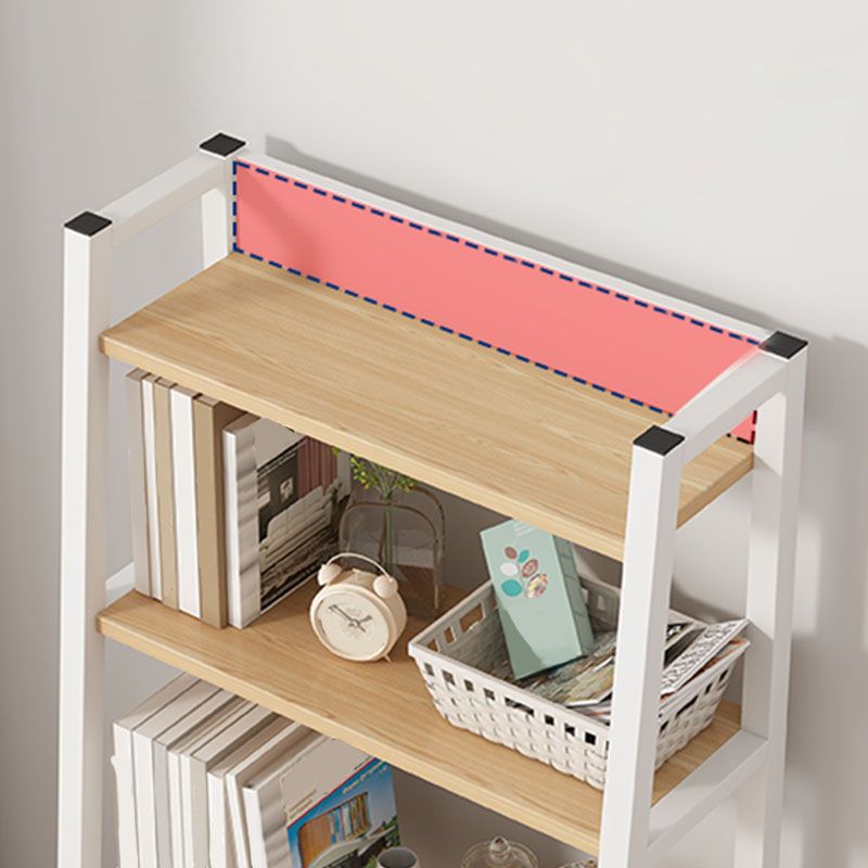 Scandinavisch gefabriceerde houten boekenkast 12-inch brede ladderboekplank