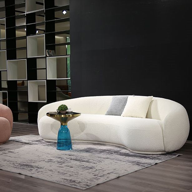 現代の静止生地3シーターリビングルームタキシードアームソファ