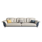 Sewn Pillow Back Sofa Modern Style 34.64" H Faux Leather Sofa Clearhalo 'furn' 'furn_sofas' 'Furniture' 'Living Room Furniture' 'Sofa' 'sofas' 1200x1200_55428e52-5792-4c14-bc86-bc77018e554b