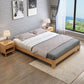 Eigentijdse vaste kleur houten bedframe 9,84 "h tatami bed