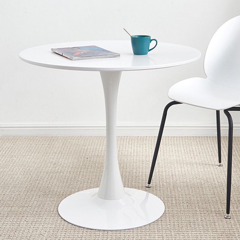 29.13" Tall Contemporary Style Coffee Cocktail Table Pedestal Round Coffee Table Clearhalo 'Coffee & Accent Tables' 'Coffee Tables' 'coffee_tables' 'furn' 'furn_coffee_tables' 'Furniture' 'Living Room Furniture' 1200x1200_55455590-a659-44aa-a87c-8f2f9d93afbb