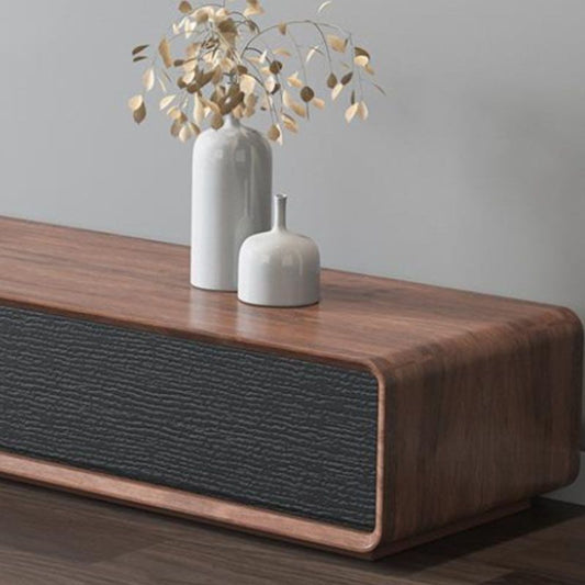 Console TV contemporanea da 15,75 pollici con console TV in legno per TV con cassetti