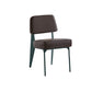 Scandinavian Home Side Chair Open Back Metal Upholstered Dining Room Chair Clearhalo ' kitchen&dining_furn' 'Dining Chairs' 'Dining Tables & Seating' 'dining_chair' 'furn' 'furn_dining_chair' 'Furniture' 'furniture_dining_chair' 'Kitchen & Dining Furniture' 'kitchen' 1200x1200_554c8e4d-c9ce-4872-b46e-6dae16d2dc40