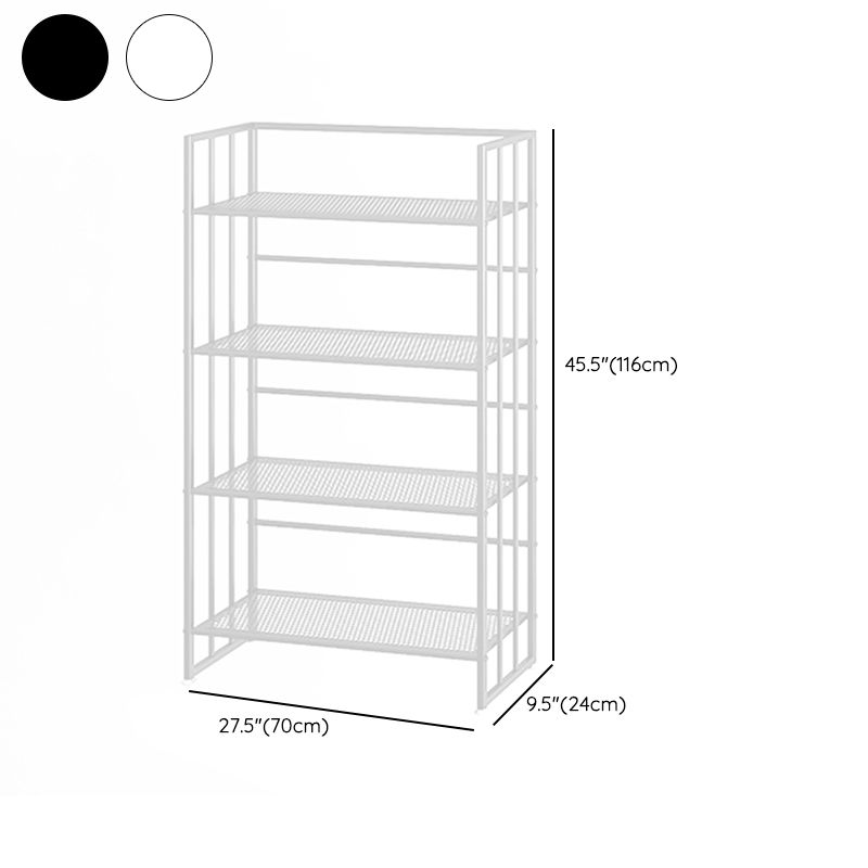 Metall Standard Bücherregal Modern Open Back Bookshelf mit Regalen