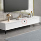 16 - Inch H Wood / Stone TV Console , Minimalist TV Cabinet - Grey / White Clearhalo 'furn' 'furn_tv_stands_entertainment_centers' 'Furniture' 'Living Room Furniture' 'TV Stands & Entertainment Centers' 'TV Stands & Media Storage Furniture' 'tv_stands_entertainment_centers' 1200x1200_554fbb40-4dab-4401-a1a0-93e22a03bd02