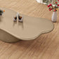 Scandinavian Free Form Coffee Table with Pedestal Base in Solid Wood Clearhalo 'Coffee & Accent Tables' 'Coffee Tables' 'coffee_tables' 'furn' 'furn_coffee_tables' 'Furniture' 'Living Room Furniture' 1200x1200_554fef65-68cf-48e9-a768-69c0f72d6ccb